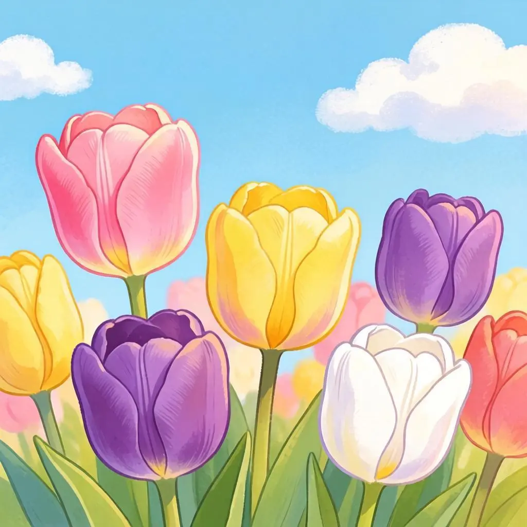 Flowers Paint by Numbers